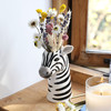 Ladies' Ceramic Zebra Head Vase