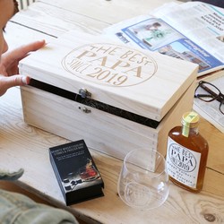 Personalised 'Best Papa' Whisky Hamper