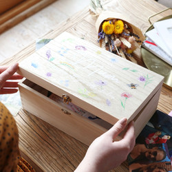 Personalised Wildflower Hamper Box