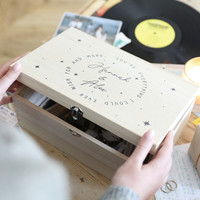 Personalised 'You're Everything' Wooden Keepsake Box