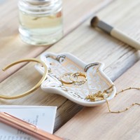 Hamsa Hand Trinket Dish