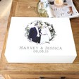 Lisa Angel Personalised Picture Large White Wooden Box