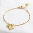 Lisa Angel Gold Personalised Birthstone Charm Bracelet