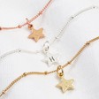 Lisa Angel Ladies' Personalised Tiny Star Charm Bracelet