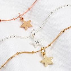 Personalised Tiny Star Charm Bracelet
