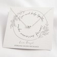 Lisa Angel Mum and Baby Personalised Sterling Silver Meaningful Beads Necklace