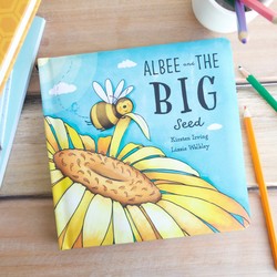 Jellycat 'Albee And The Big Seed' Book