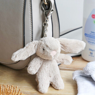 Jellycat Bashful Beige Bunny Bag Charm