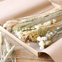 Natural Cut Dried Flowers Letterbox Gift