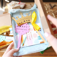 'Royal Crown' Birthday Letterbox Hamper