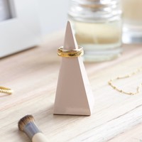 Stackers Small Blush Pink Peak Ring Holder