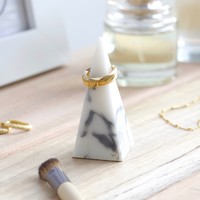 Stackers Small Marble Peak Ring Holder