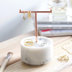 Stackers T-Bar Jewellery Hanger with Marble Base