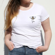 Lisa Angel Embroidered 'Bee You' Bumblebee T-Shirt