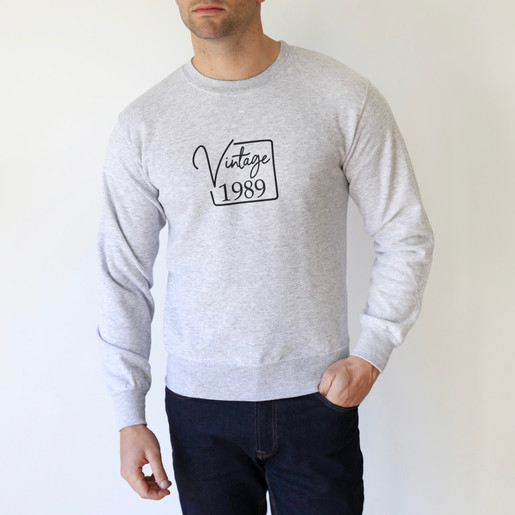 personalised year sweatshirt