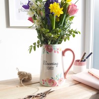 'Blooming Lovely' Jug
