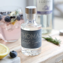 Personalised 'Little Tipple' 10cl Bottle of Alcohol
