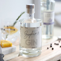 Personalised Name 50cl Bottle of Granite North Gin