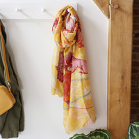 Powder Festival Friends Print Scarf