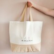 Lisa Angel Personalised Embroidered Birth Flowers Tote Bag