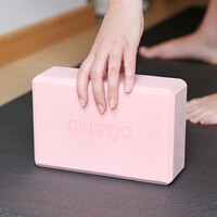 Pink Yoga Brick
