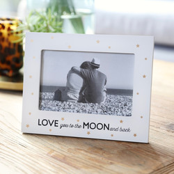 Sass & Belle 'Love You To The Moon' 6" x 4" Photo Frame