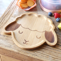 Sass & Belle Baa Baa Lamb Bamboo Plate