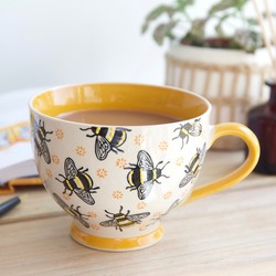 Sass & Belle Busy Bees Stamped Mug