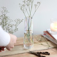 Iridescent Glass Vase, H19.5cm