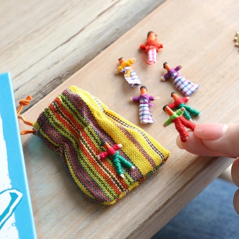 african worry dolls