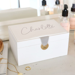 Personalised Two Tier Jewellery Box