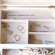 White Embroidered Jewellery Box