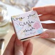 Personalised Floral 'Mum' Compact Mirror