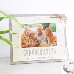 'Fill Our Lives With Love' Grandparents 6" x 4" Photo Frame