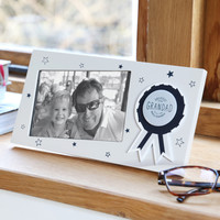 'Greatest Grandad' Rosette 6" x 4" Photo Frame