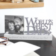 Lisa Angel Wooden 'World's Best Dad' Photo Frame