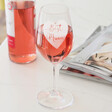Lisa Angel Laser Engraved 'Best Mum' Mother's Day Wine Glass