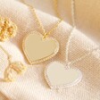 Lisa Angel Diamante Heart Necklaces