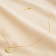 Lisa Angel Ladies' Delicate Birthstone Heart Locket Necklace in Gold