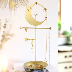 Gold Moon Jewellery Stand