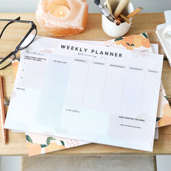 Brew Norfolk A4 Weekly Planner Pad