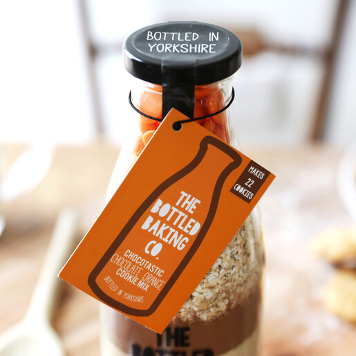 Lisa Angel Fun The Bottled Baking Co. Chocolate Orange Cookie Mix