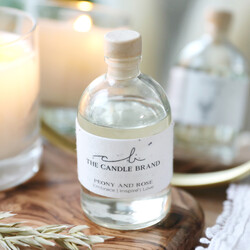 The Candle Brand Peony & Rose Flower Diffuser Refill