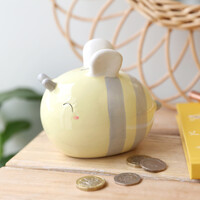 Ceramic Bee Money Box