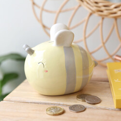 Ceramic Bee Money Box