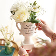 Personalised Ceramic Speckled Trophy Vase Gift