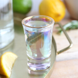 Iridescent Shot Glass