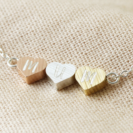 Buy 3 heart spade club pattern Heart Chain Bracelet Jewelry Charm Fashion  at Amazon.in