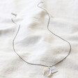 Lisa Angel Men's Engraved Personalised Wishbone Necklaces