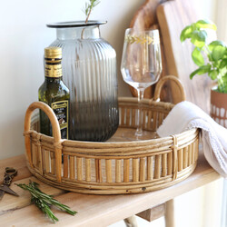 Garden Trading Rattan Serving Tray